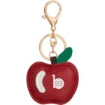 Apple Leather Keychain - 2
