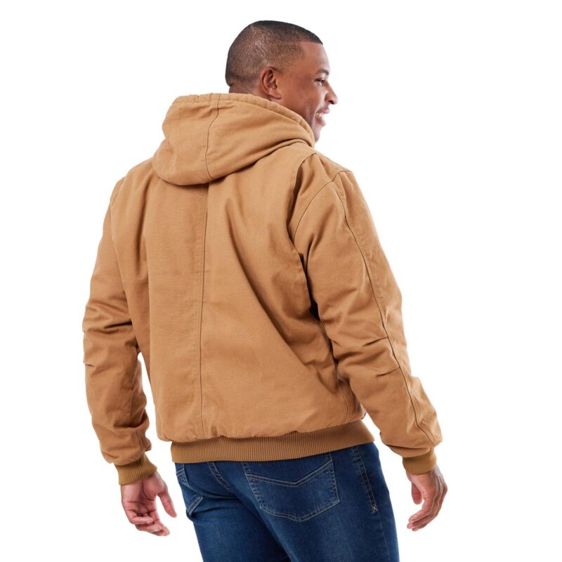 Berne Heartland Washed Duck Hooded Work Jacket - 9