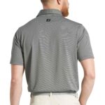 FootJoy Men's MicroFeeder Stripe Polo - 1