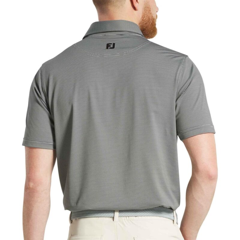 FootJoy Men's MicroFeeder Stripe Polo - 1