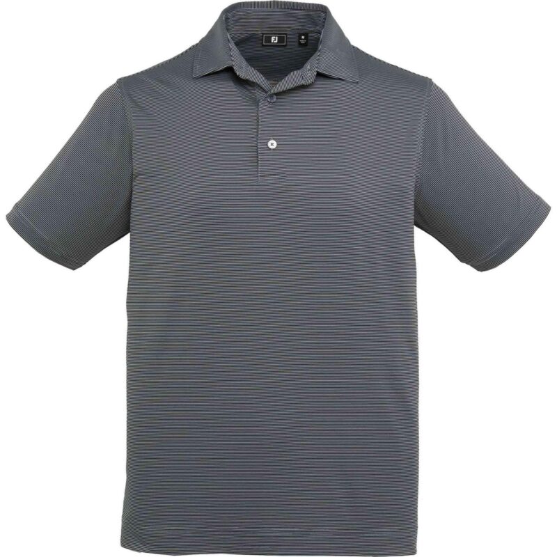 FootJoy Men's MicroFeeder Stripe Polo - 6