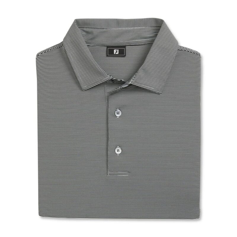 FootJoy Men's MicroFeeder Stripe Polo