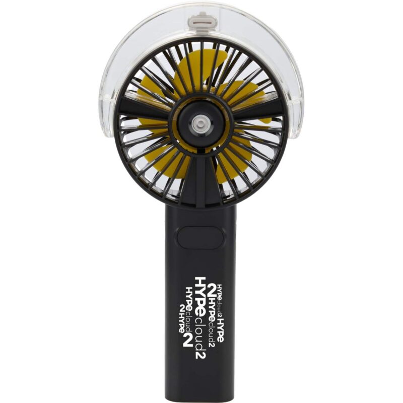 Rechargeable Portable LED Fan with Water Mist - 2
