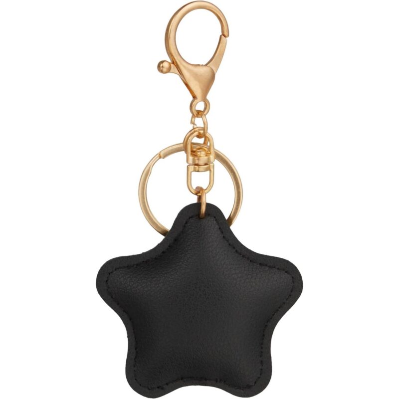 Star Leather Keychain - 1