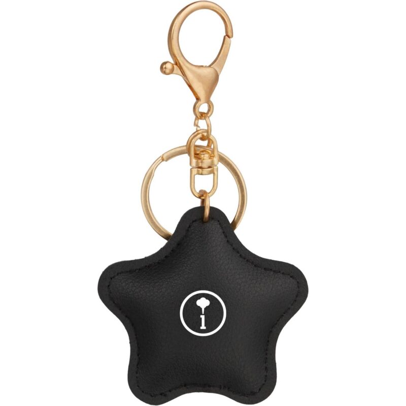 Star Leather Keychain - 2