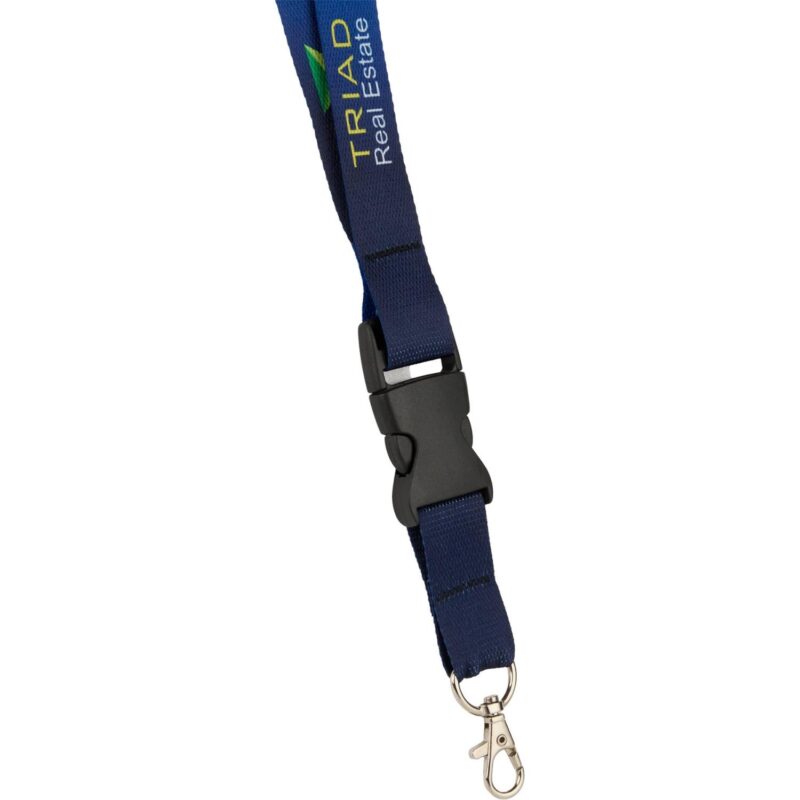 Full Color 1" Lanyard w/ Extension and D-Ring - 2