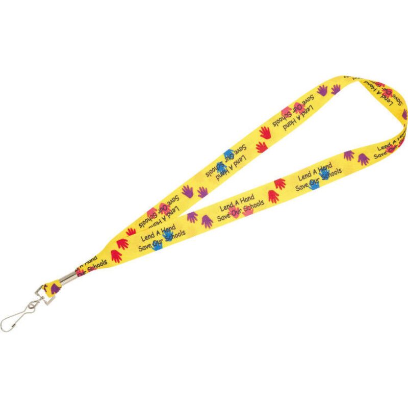 Full Color 1" Lanyard w/ Swivel Hook - 2