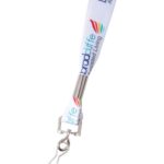 Full Color 3/4" Premium Lanyard w/ Hook - 2