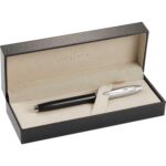 Sheaffer® 100 Glossy Black and Chrome Roller Ball - 2