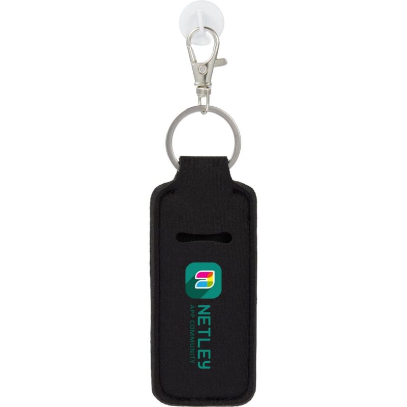 Bottle Charm w/ Neoprene Chapstick Holder