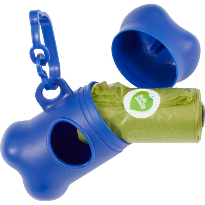 Dog Waste Bag Dispenser with Recycled Bags - 1