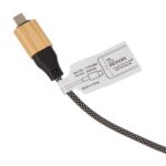 FSC® 100% Bamboo 5-in-1 100W Laptop Charging Cable - 3