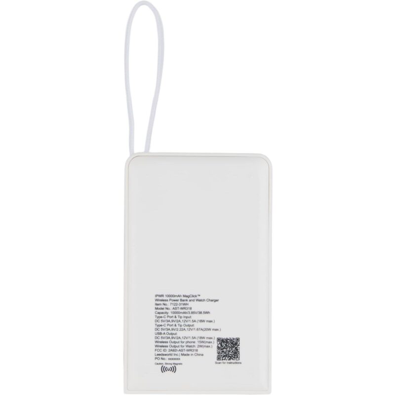 IPWR 10000 MagClick™ Powerbank and iWatch Charger - 6