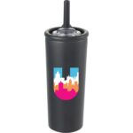 Kyser Recycled Vacuum Tumbler w/ Straw 20oz - 2
