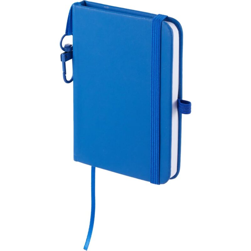 Mini Recycled Notebook w/ Clip - 6