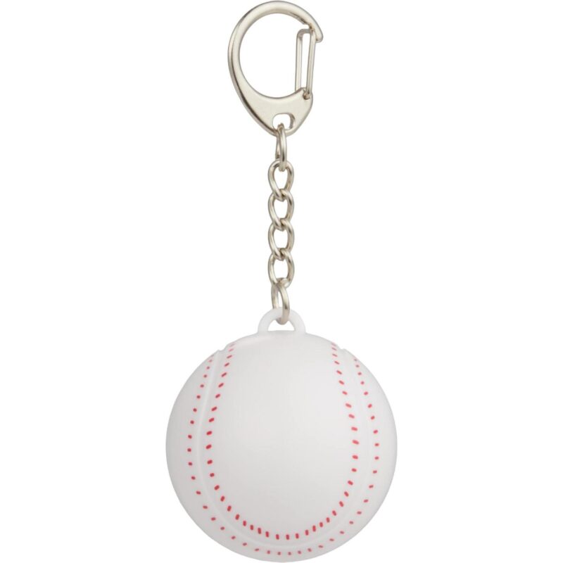 Recycled Baseball SPF15 Lip Balm Keychain - 5