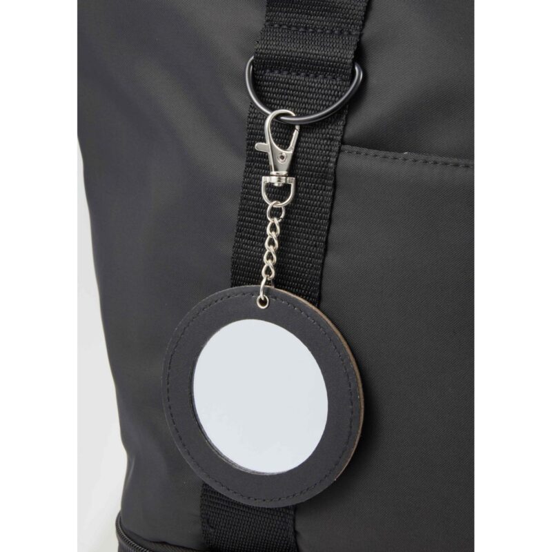 Recycled PU Travel Mirror Bag Charm - 3