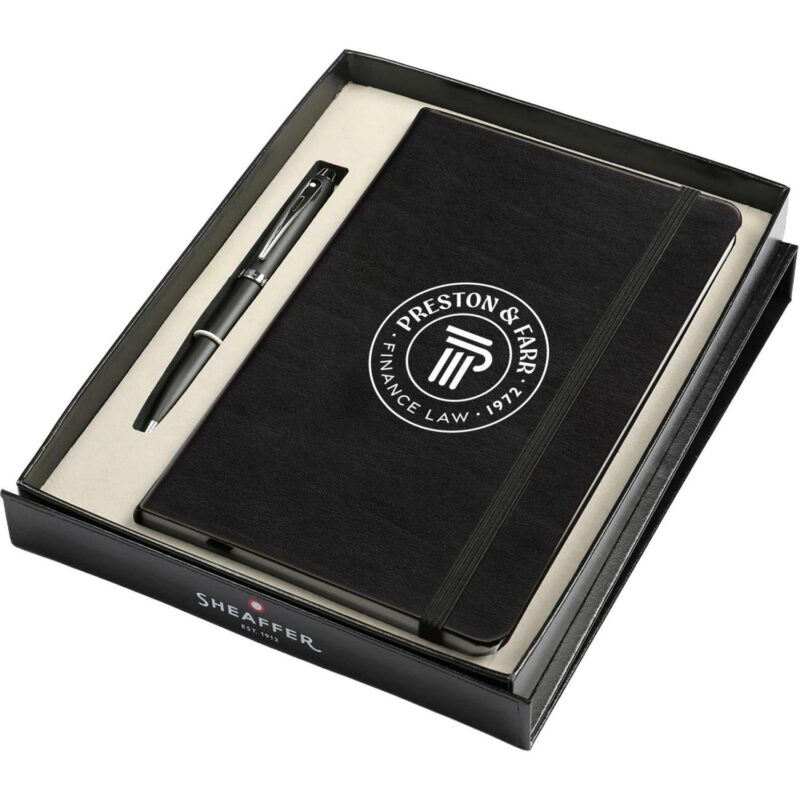 Sheaffer®-Medium-Notebook-and-Pen-Gift-Set-2933-44 Sheaffer® Medium Notebook and Pen Gift Set