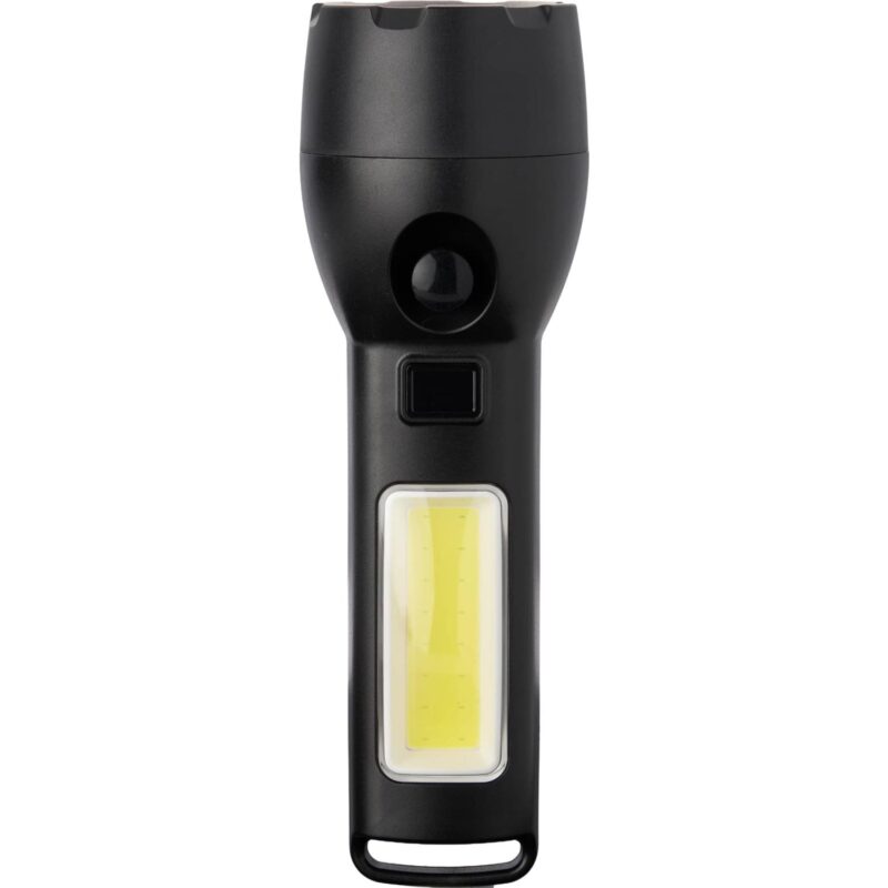 Solar Powered Rechargeable COB Flashlight - 1