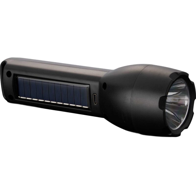 Solar Powered Rechargeable COB Flashlight - 6