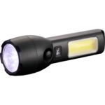 Solar Powered Rechargeable COB Flashlight - 7