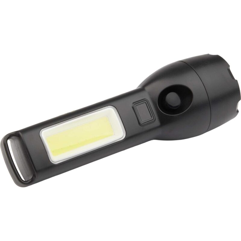 Solar Powered Rechargeable COB Flashlight - 8