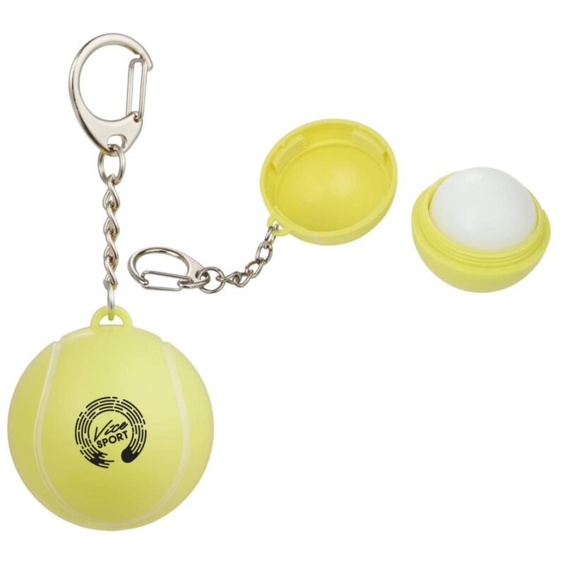 Tennis SPF15 Lip Balm with Keychain - 2