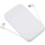 UL Listed 5000 20W Power Bank with Integrated Cabl - 5