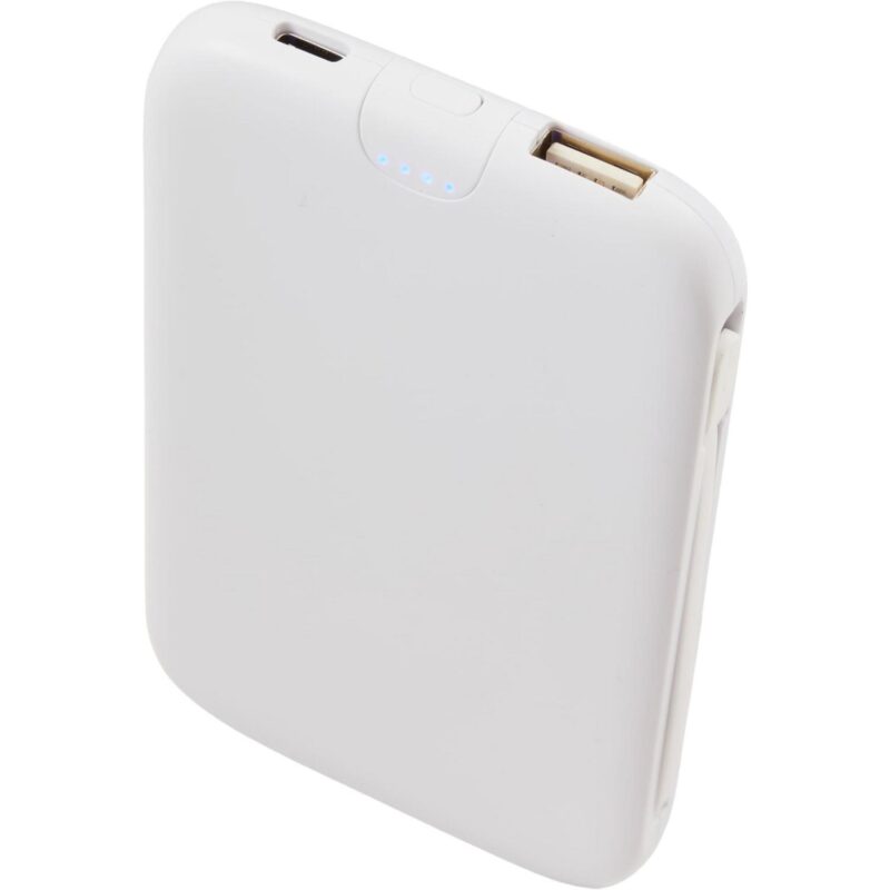 UL Listed 5000 20W Power Bank with Integrated Cabl - 7