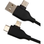 5-IN-1 Charging Cable with USB-A/C Hub - 7