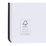 5" x 7" FSC® Recycled Pebble Hard Bound Journal - 7
