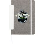 5.5" x 8.5" FSC® Recycled Viper RPET Bound Noteboo - 9