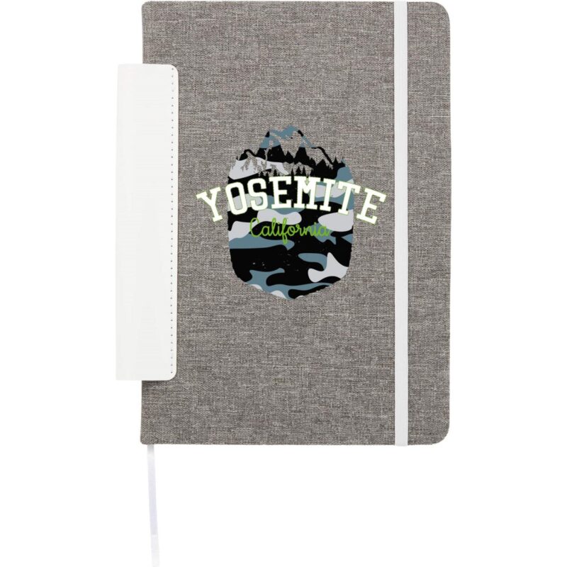 5.5" x 8.5" FSC® Recycled Viper RPET Bound Noteboo - 9