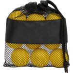 Golf Practice Balls with Mesh Pouch - 9