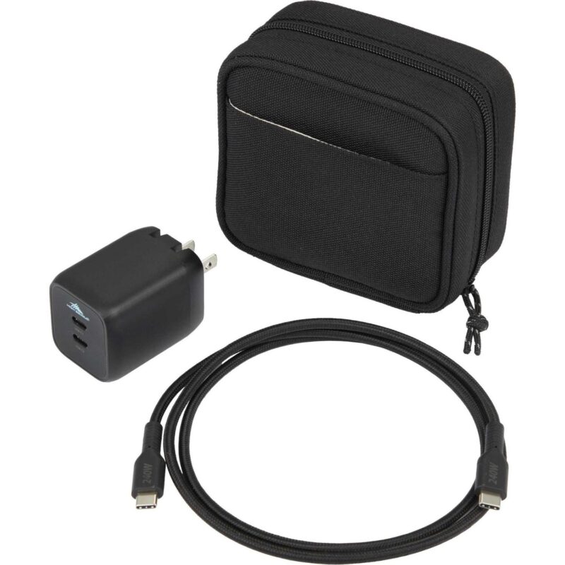 High Sierra 65W USB Wall Charger and Cable Kit - 6