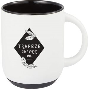 Isaac Ceramic Mug w/ Rubber Bottom 14oz