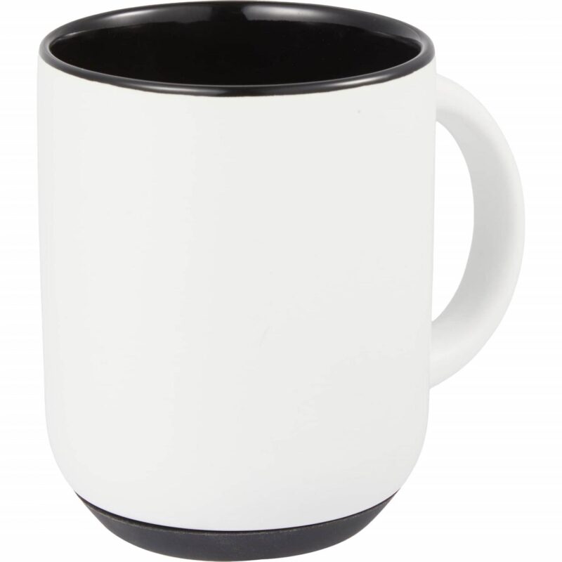 Isaac Ceramic Mug w/ Rubber Bottom 14oz - 8