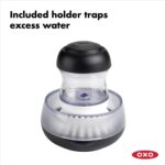 OXO Good Grips Soap Dispense Palm Brush Storage Se - 5