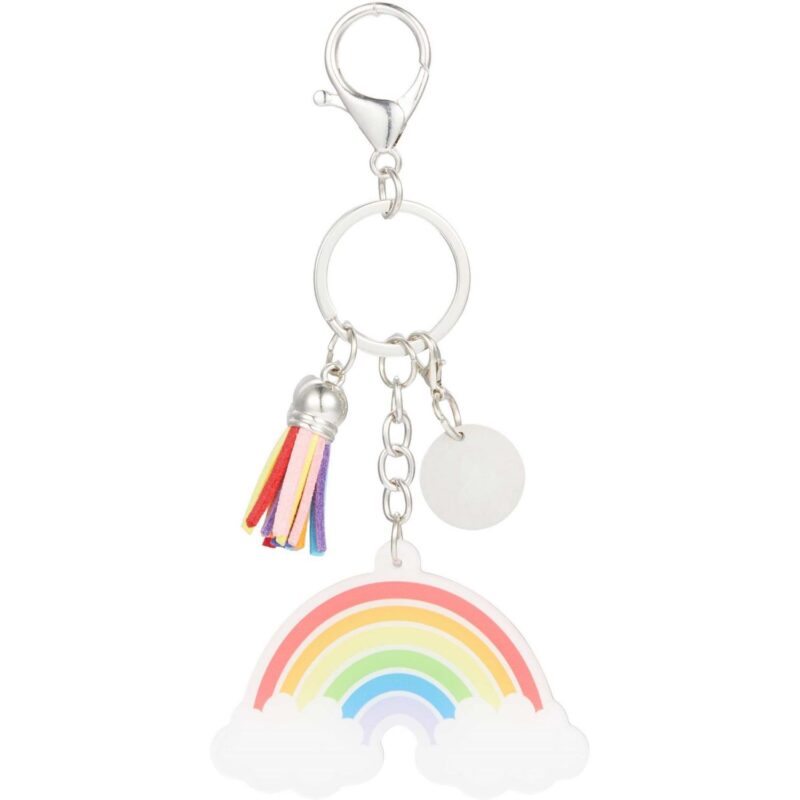 Rainbow Acrylic Keychain - 1