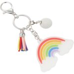 Rainbow Acrylic Keychain - 3