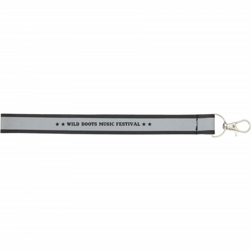 Reflective Recycled Wrist Lanyard - 2