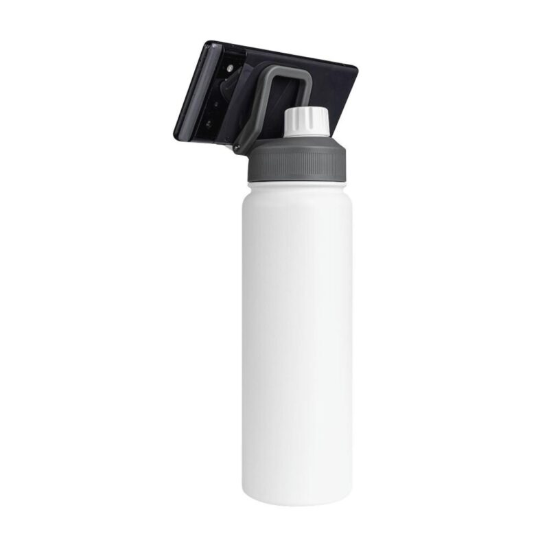 Sip & Scroll 25 oz Vacuum Water Bottle with Phone Holder - 1