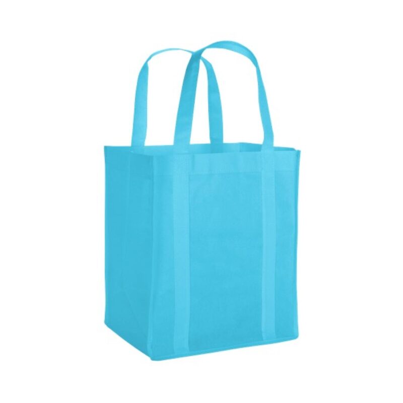 Vespera Recycled Non-Woven Grocery Tote w/Bottom Insert - 2