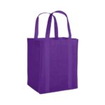 Vespera Recycled Non-Woven Grocery Tote w/Bottom Insert - 3