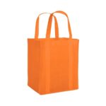 Vespera Recycled Non-Woven Grocery Tote w/Bottom Insert - 4
