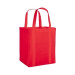 Vespera Recycled Non-Woven Grocery Tote w/Bottom Insert - 5