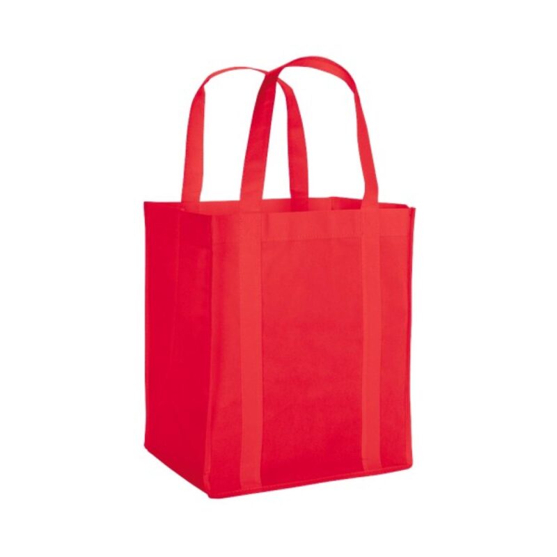 Vespera Recycled Non-Woven Grocery Tote w/Bottom Insert - 5