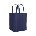 Vespera Recycled Non-Woven Grocery Tote w/Bottom Insert - 7