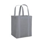 Vespera Recycled Non-Woven Grocery Tote w/Bottom Insert - 8