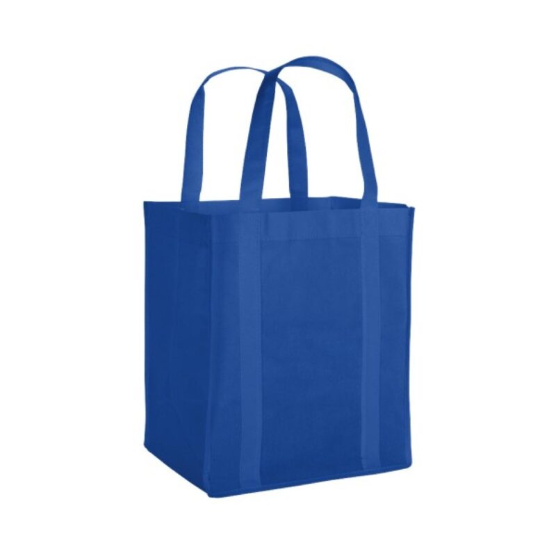 Vespera Recycled Non-Woven Grocery Tote w/Bottom Insert - 9